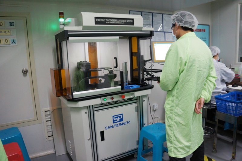 2014年5月，北京通美晶体技术有限公司WMS-208型全自动厚度分选机成功验收通过